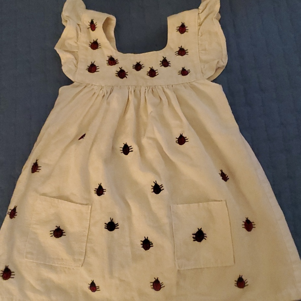 Girl Toddler dress 3T Cotton fabric